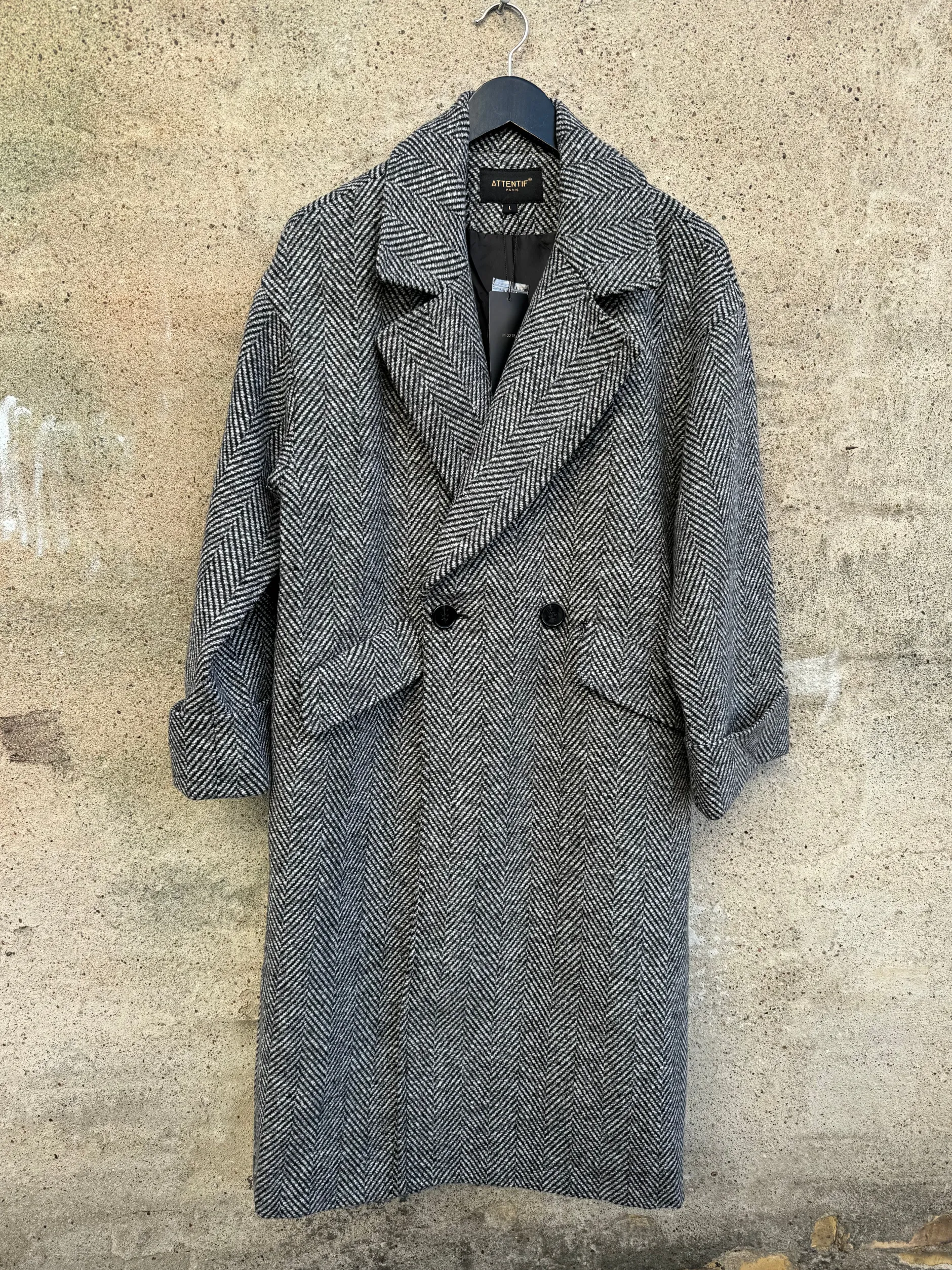 by_engbork_attentif_m_man_1.webp New By Attentif M2218 Manteau jakke Overtøj