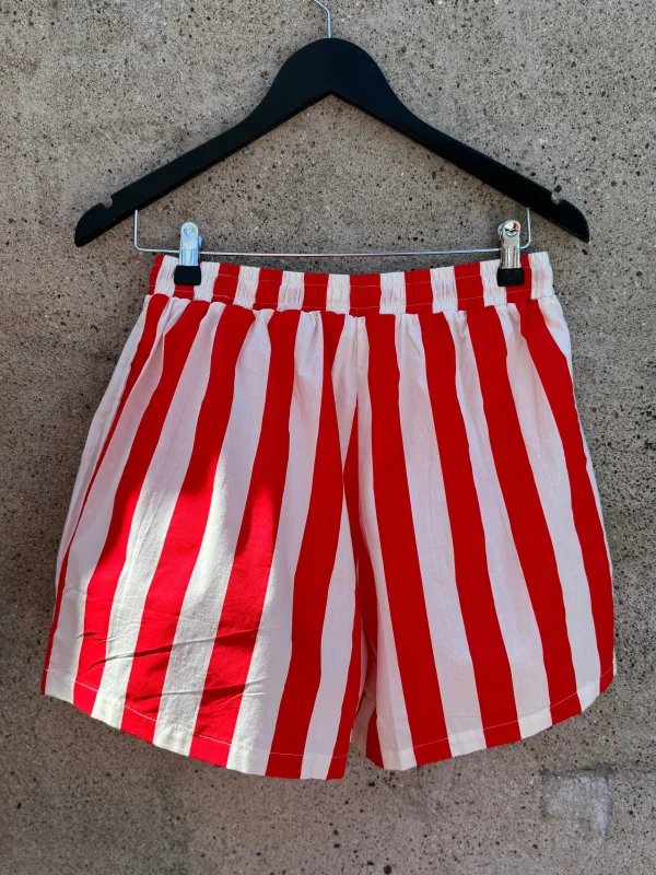 Outlet By Candy skjorte + shorts stripe Bluser | Skjorter