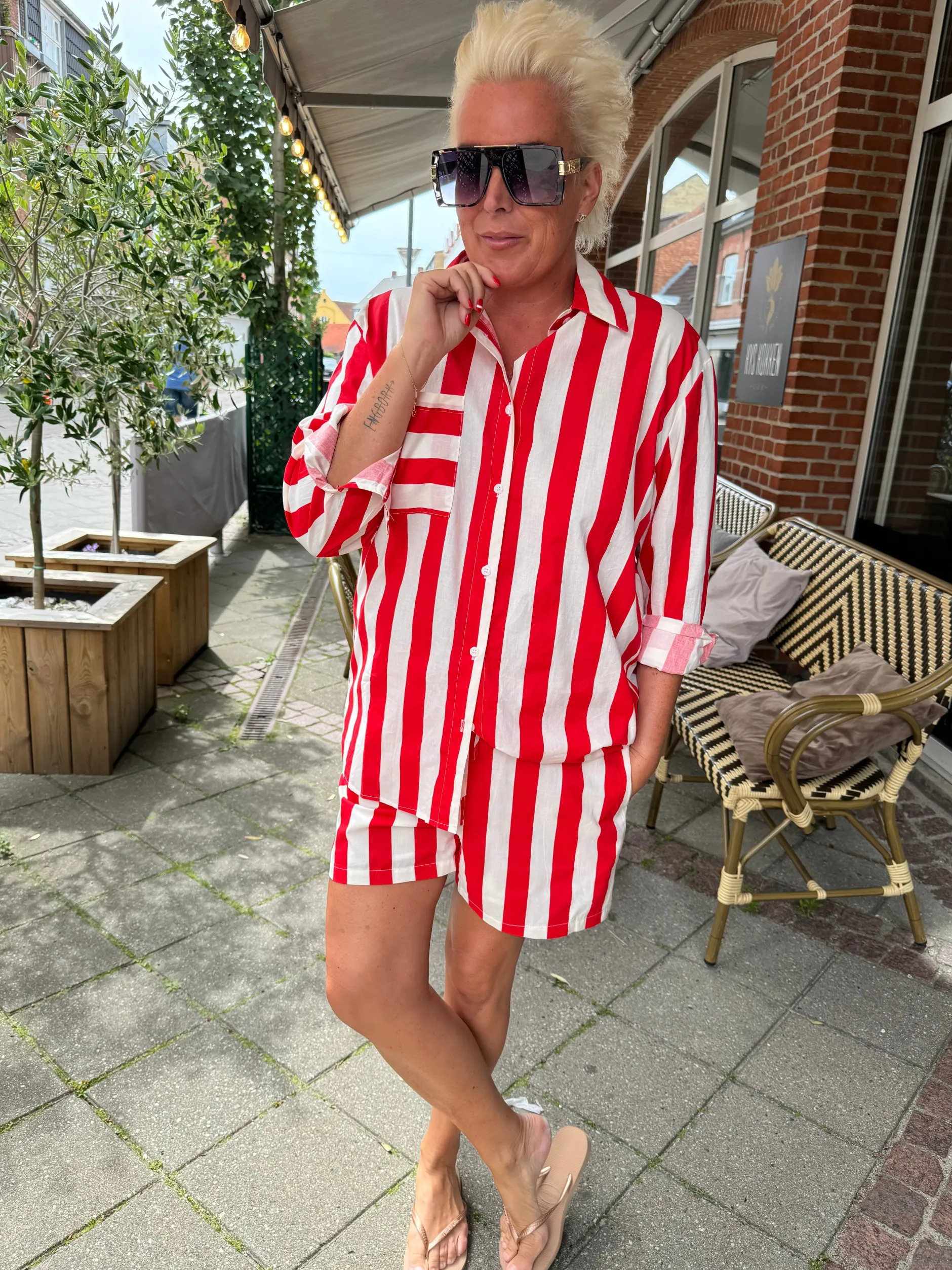 by_engbork_candy_skjorte__4.webp Outlet By Candy skjorte + shorts stripe Bluser | Skjorter