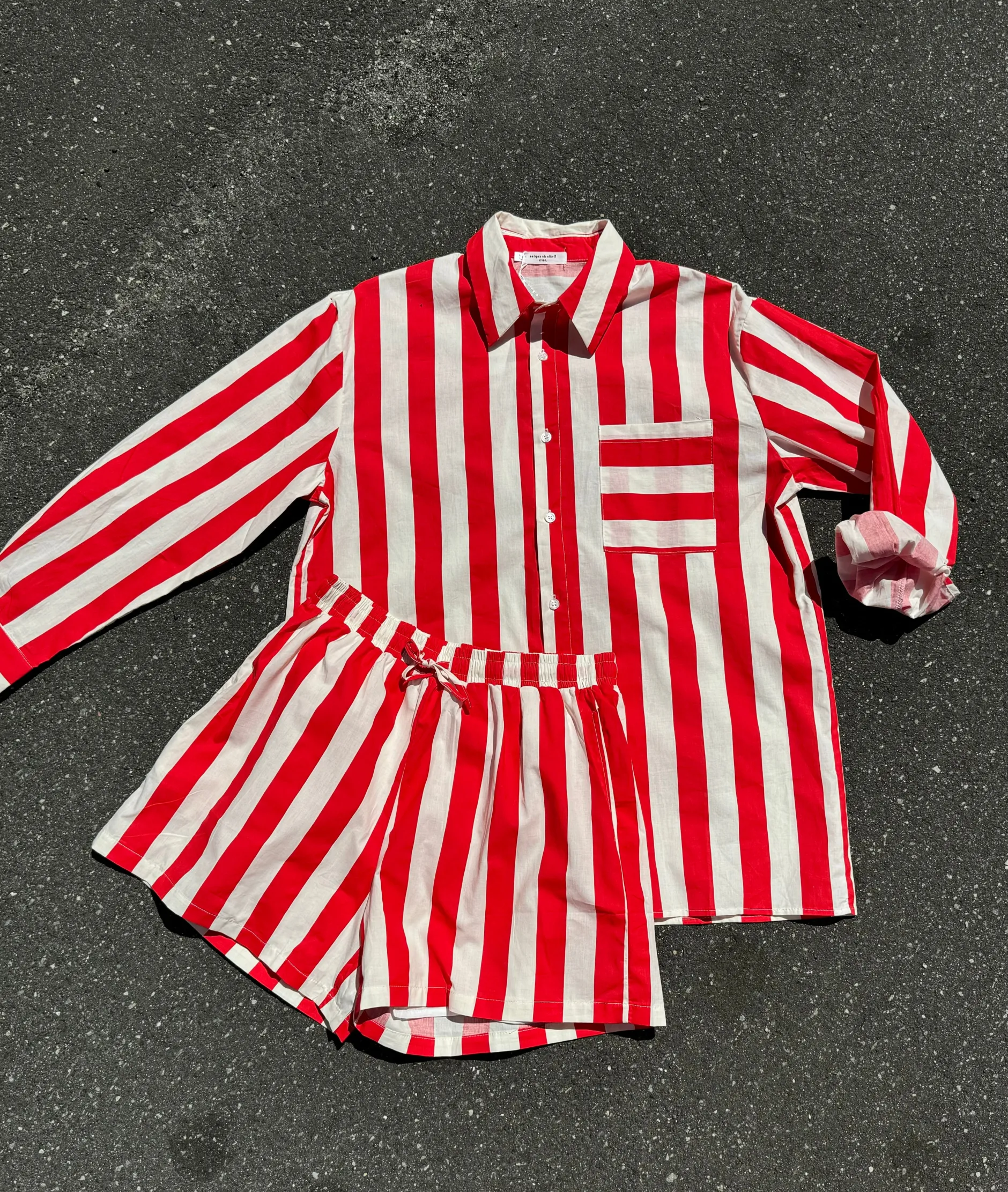 by_engbork_candy_skjorte__5.webp Outlet By Candy skjorte + shorts stripe Bluser | Skjorter