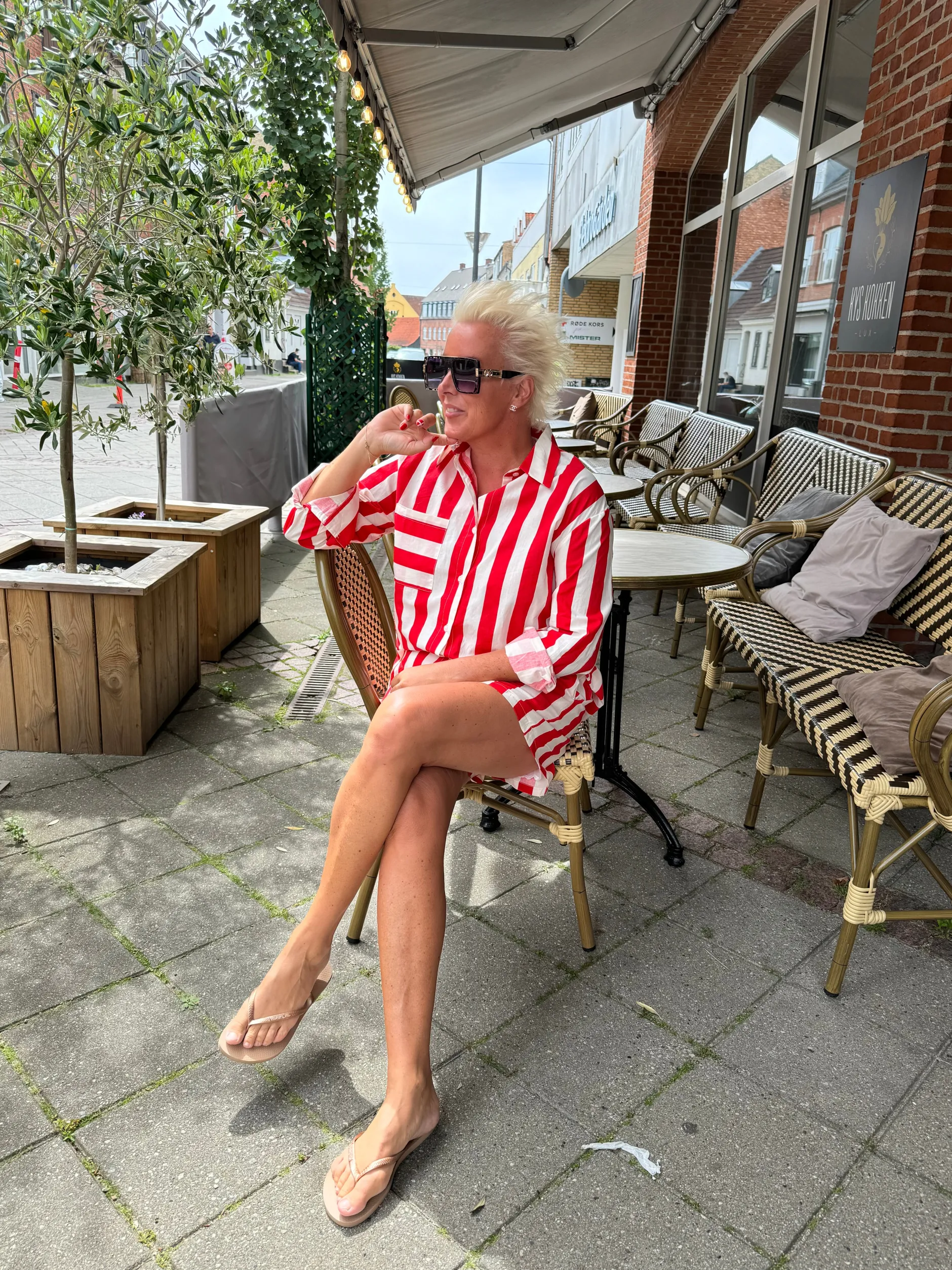 by_engbork_candy_skjorte__6.webp Outlet By Candy skjorte + shorts stripe Bluser | Skjorter