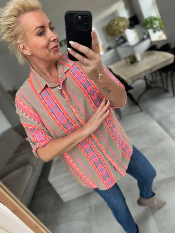 Online By Chia NEON skjorte Bluser | Skjorter