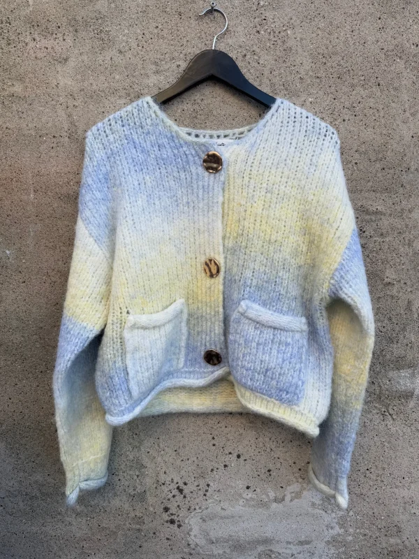Online By Coco cardigan blue Cardigans | Strik