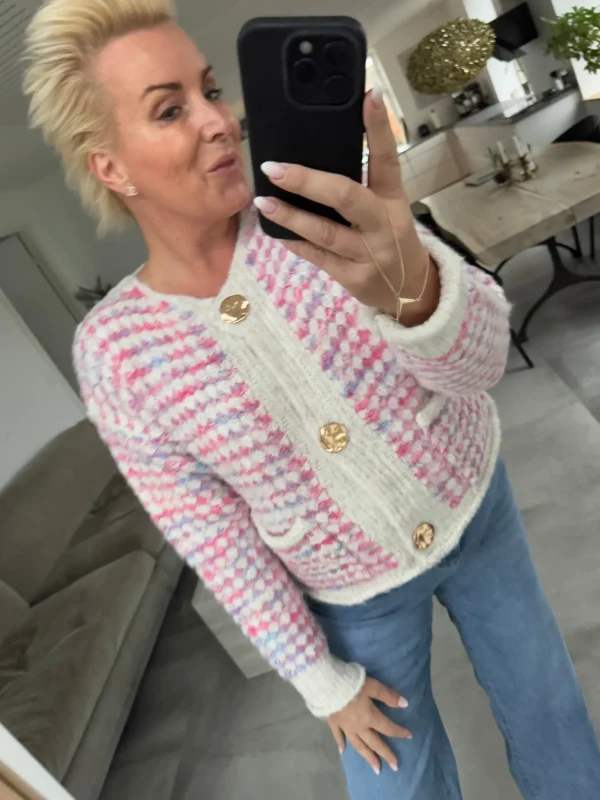 Sale By Coco cardigan creme Cardigans | Strik