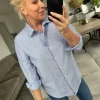 Best By Dotti shirt stripe Bluser | Skjorter