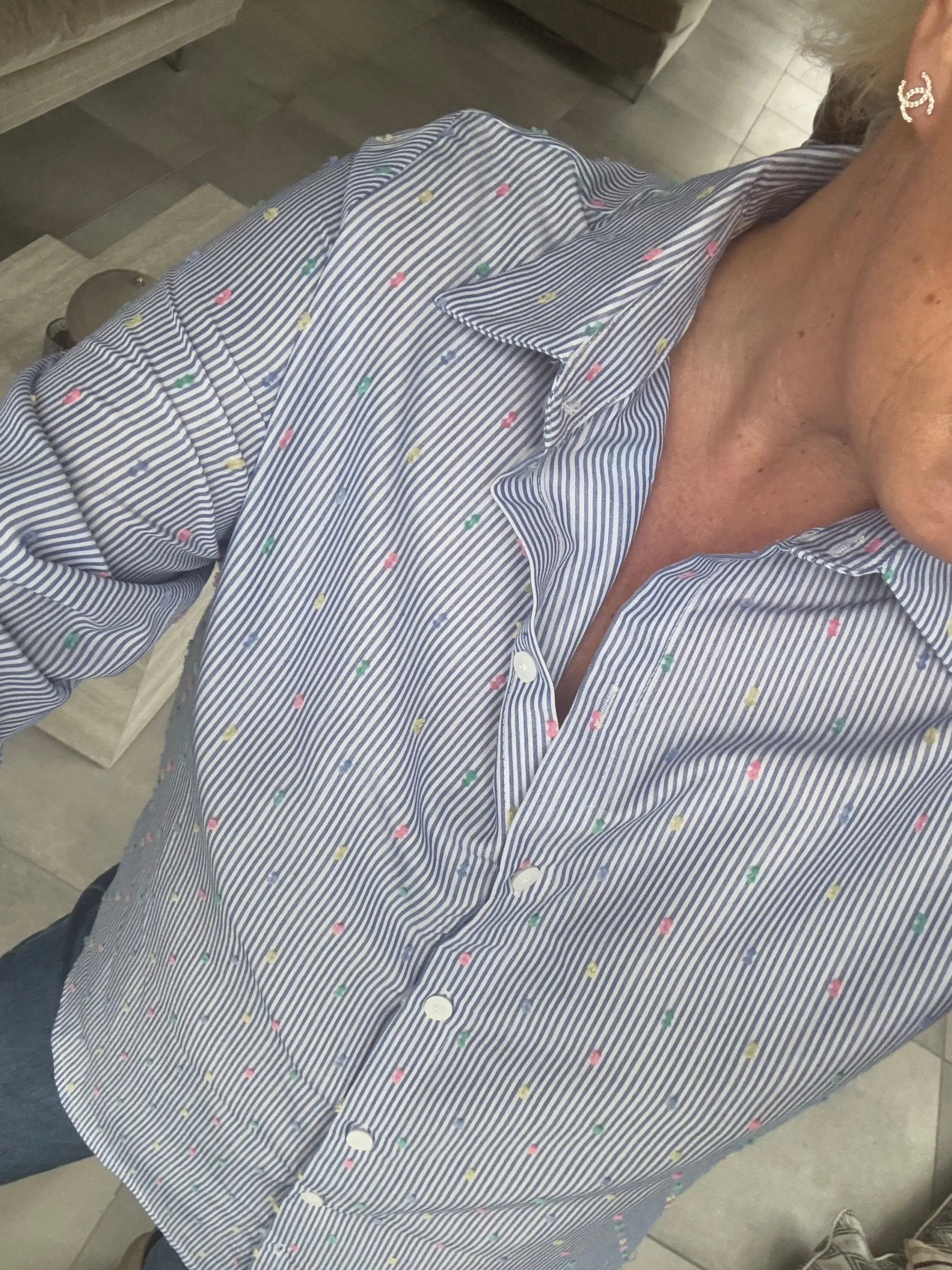 by_engbork_dotti_shirt_st_3.webp Best By Dotti shirt stripe Bluser | Skjorter