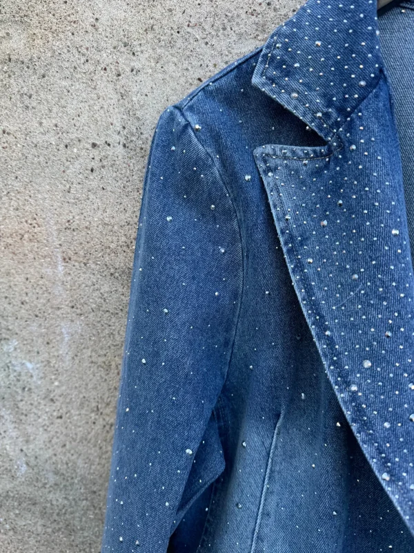 Discount By Drew denim glitter washed Overtøj