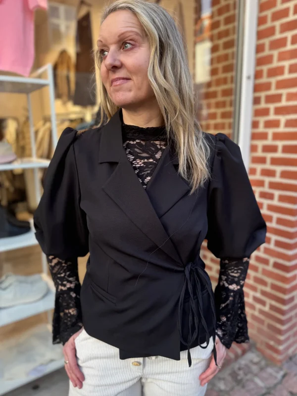 New By Fannie puf blazer Blazer