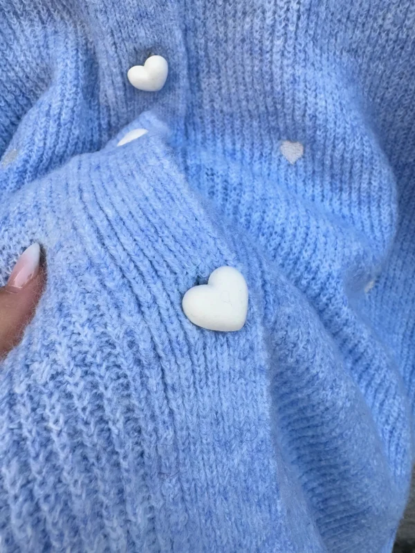 Sale By HEART cardigan melange Cardigans | Strik