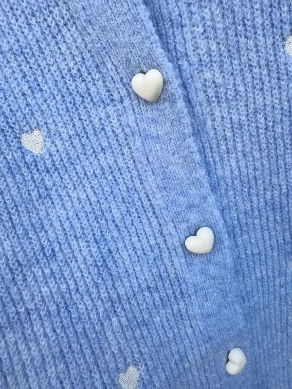Sale By HEART cardigan melange Cardigans | Strik