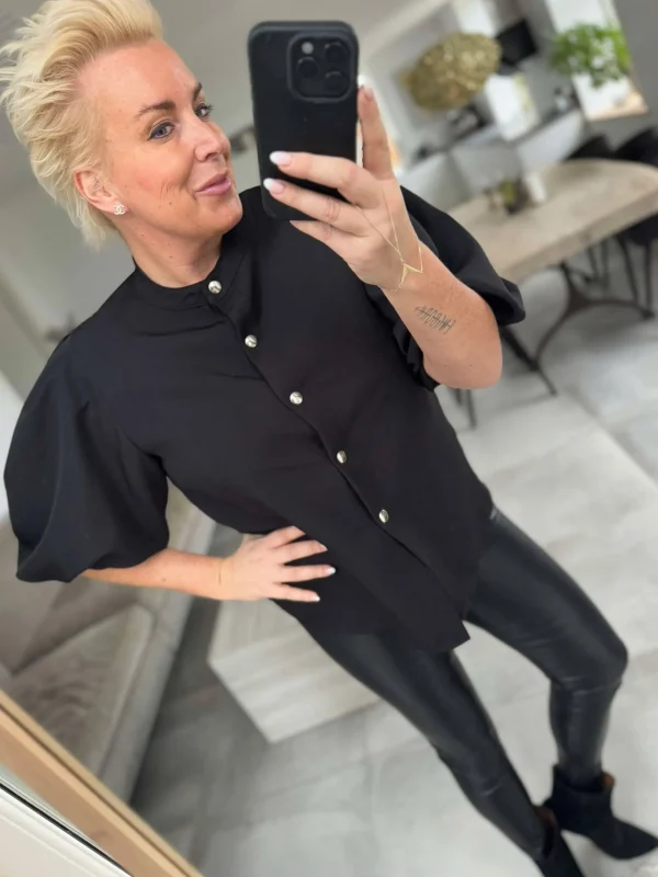 Online By Magnolia puf bluse Bluser