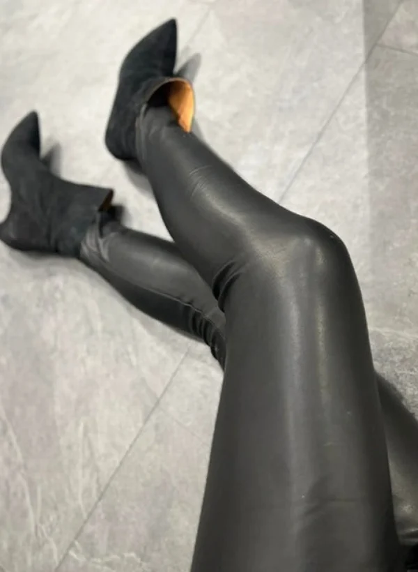 Clearance By Norfy coated leggins Leggins