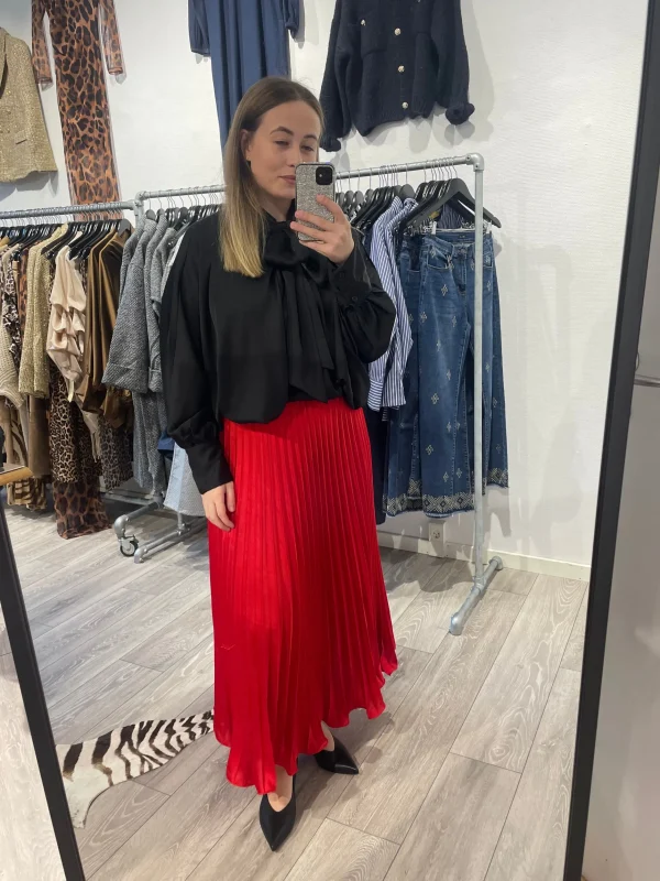 Clearance By Paloma plisse skirt Nederdele
