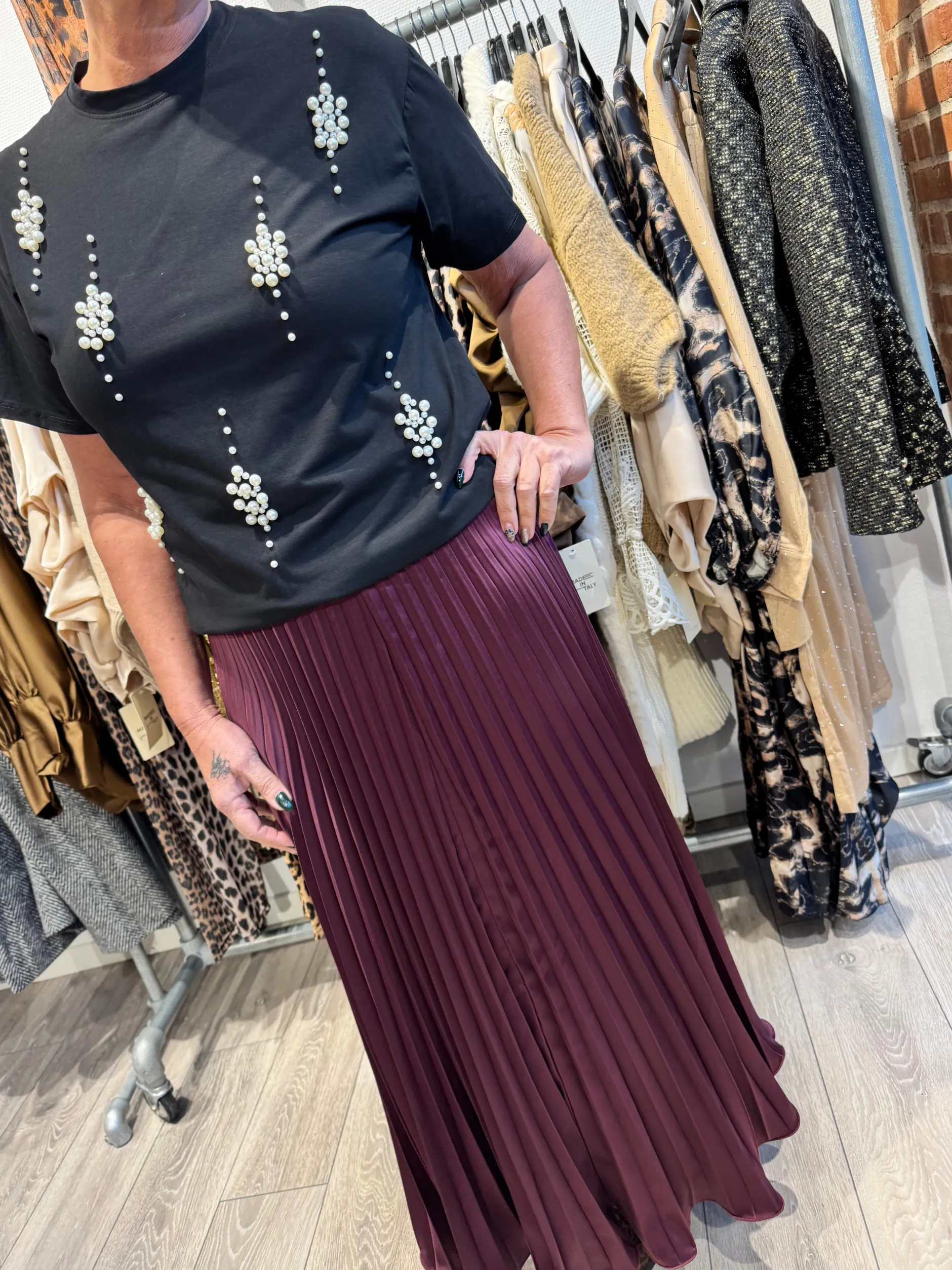 by_engbork_paloma_plisse__1.webp Sale By Paloma plisse skirt Nederdele