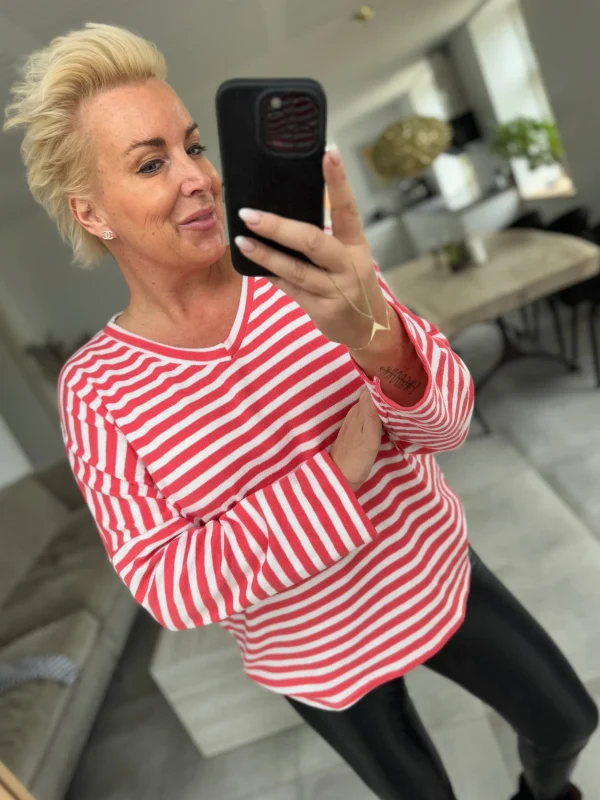 Sale By Tally bluse stripe Bluser