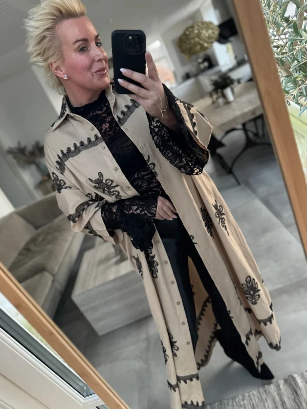 Sale By Zonya kjole embroderi Kjoler | Kjoler