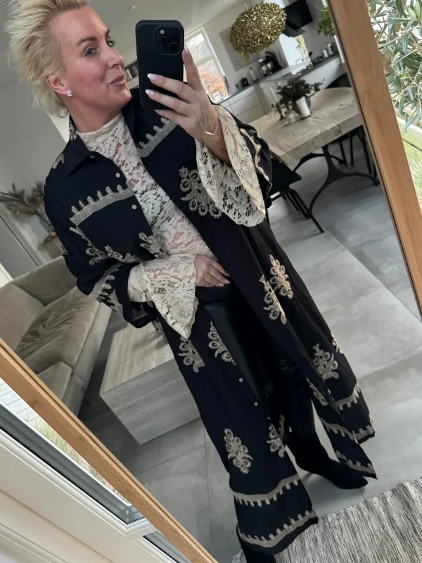 Hot By Zonya kjole embroderi Kjoler | Kjoler