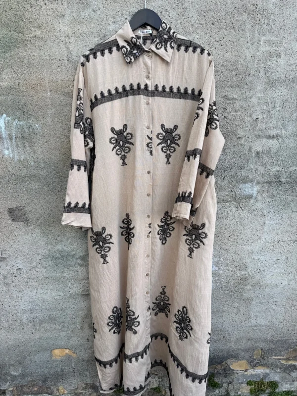 Sale By Zonya kjole embroderi Kjoler | Kjoler