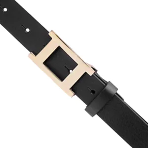 Sale 16334 leather belt gold Bælter