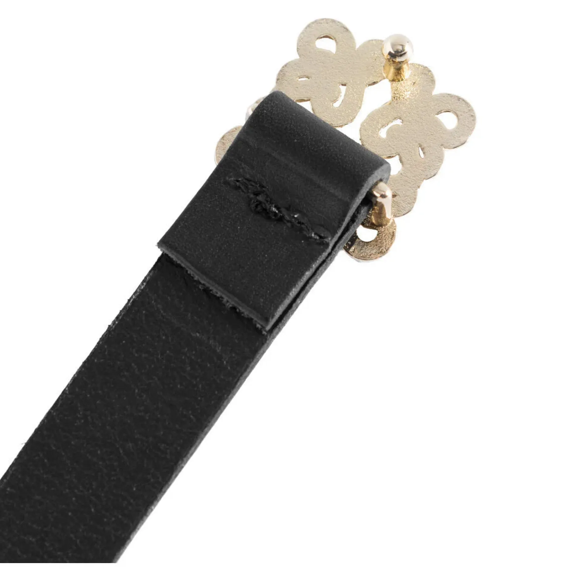 depeche__leather_belt_gol_2-1.webp Outlet 15492 leather belt gold Bælter