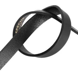 Outlet 15492 leather belt gold Bælter