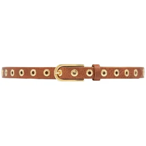 Clearance 11478 Narrow eyelet belt Bælter