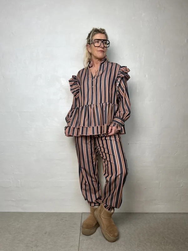 Discount 2501904 Fiji pant stripe Bukser