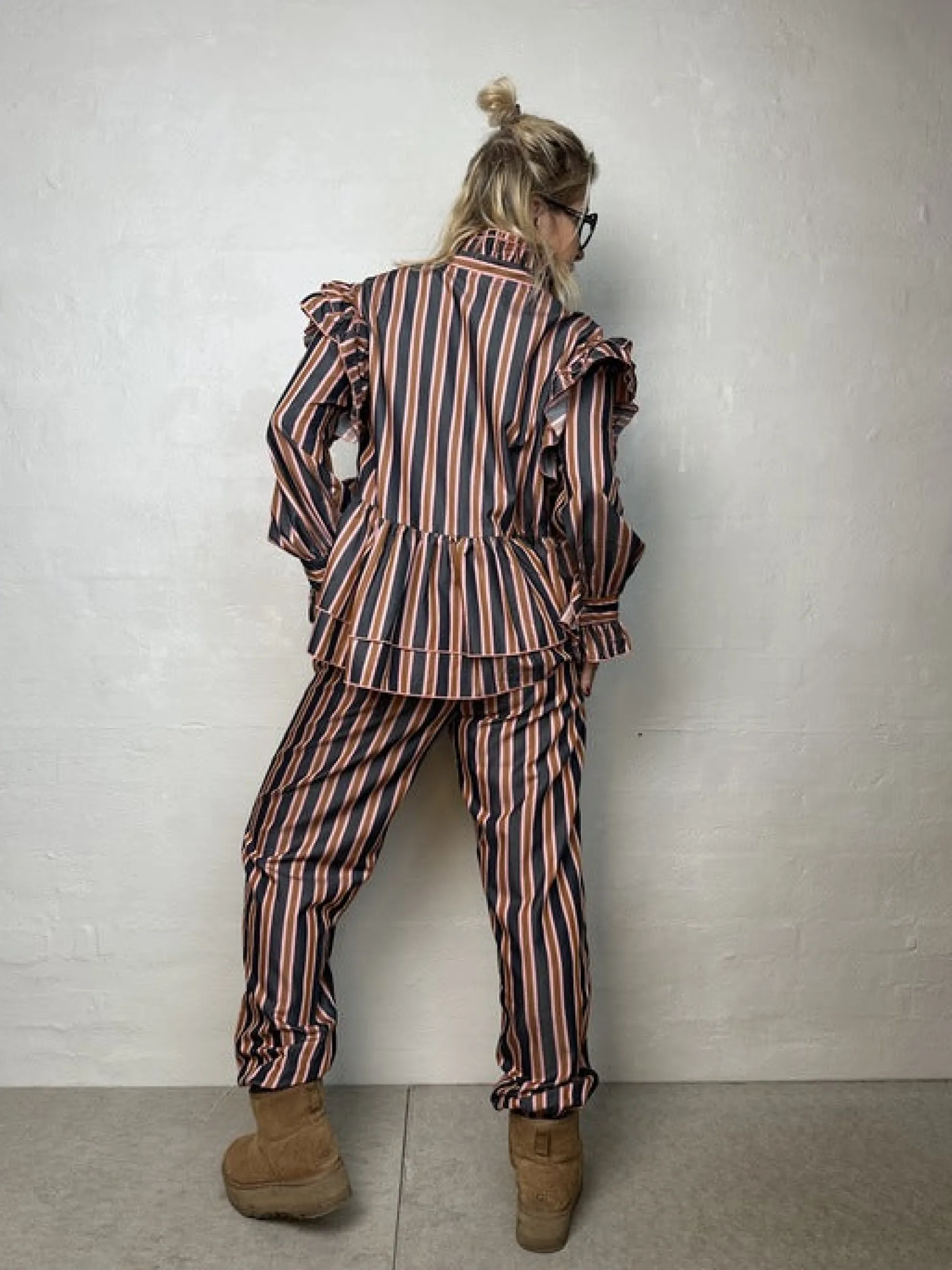 gaspar__fiji_pant_stripe__2.webp Discount 2501904 Fiji pant stripe Bukser