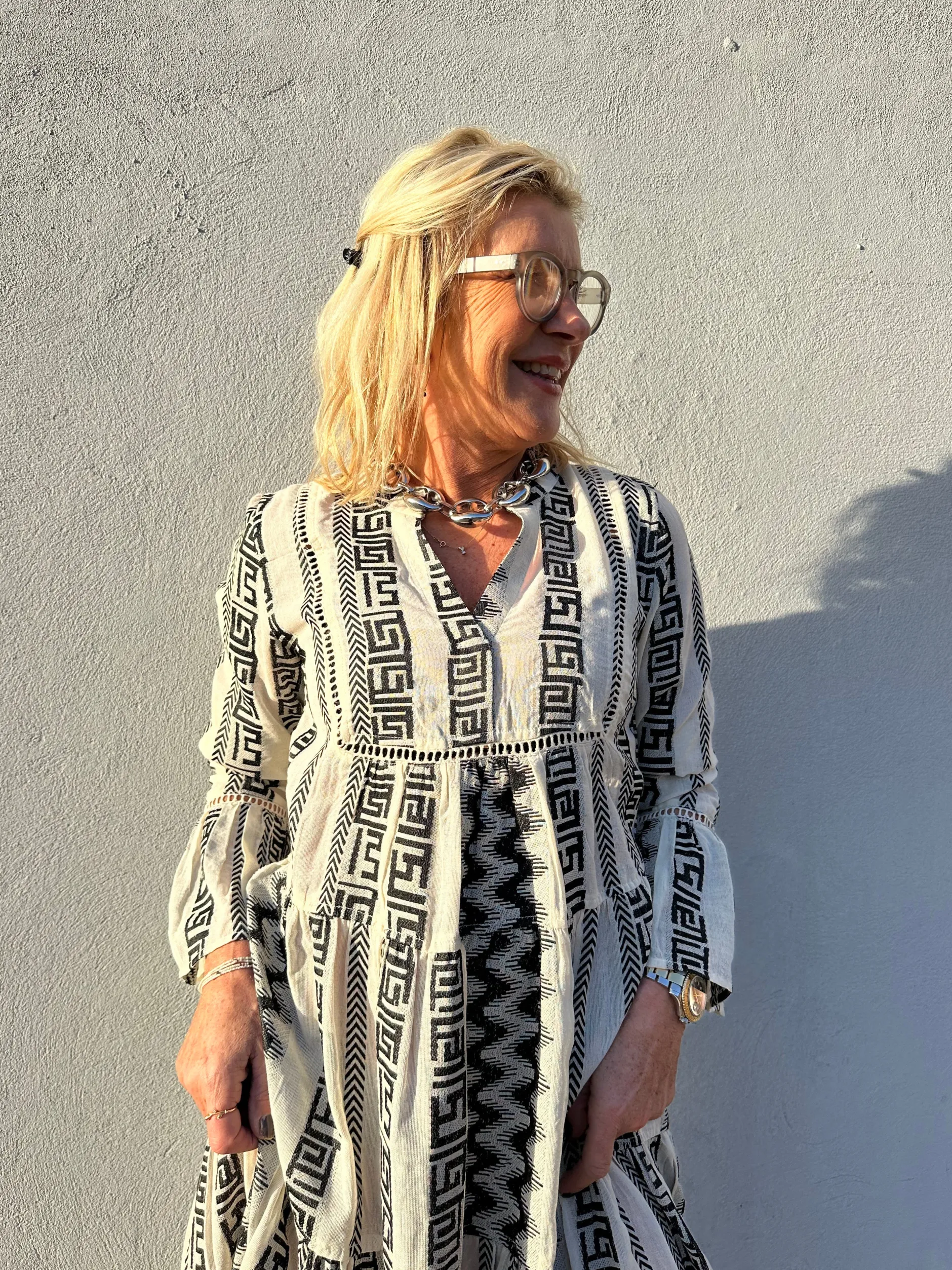 gaspar__hawai_jacquard_dr_1.webp New 2501901 Hawai jacquard dress Kjoler | Kjoler