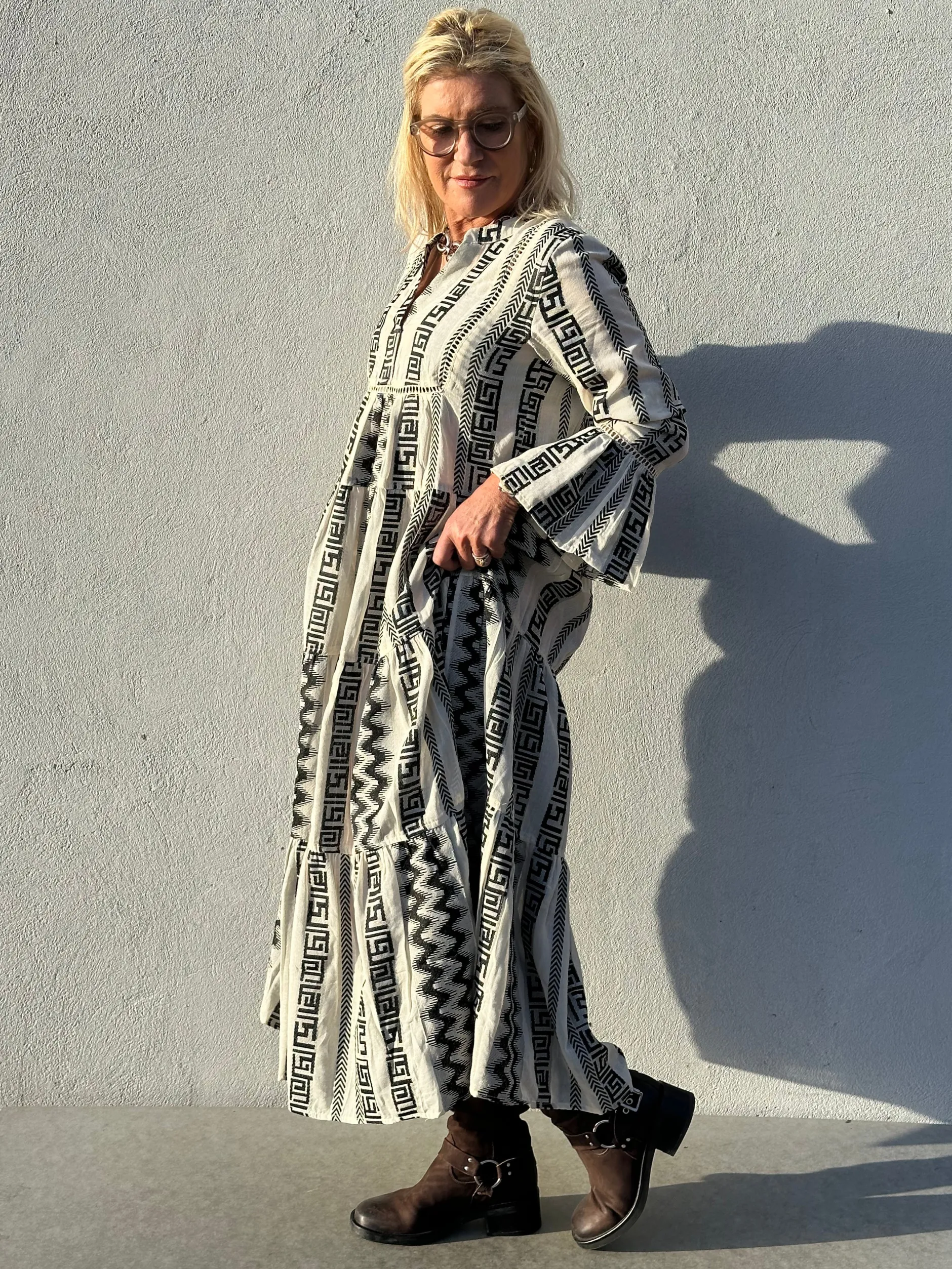 gaspar__hawai_jacquard_dr_2.webp New 2501901 Hawai jacquard dress Kjoler | Kjoler