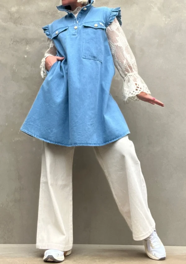 Hot 2407713 Idaho denim dress Kjoler | Kjoler