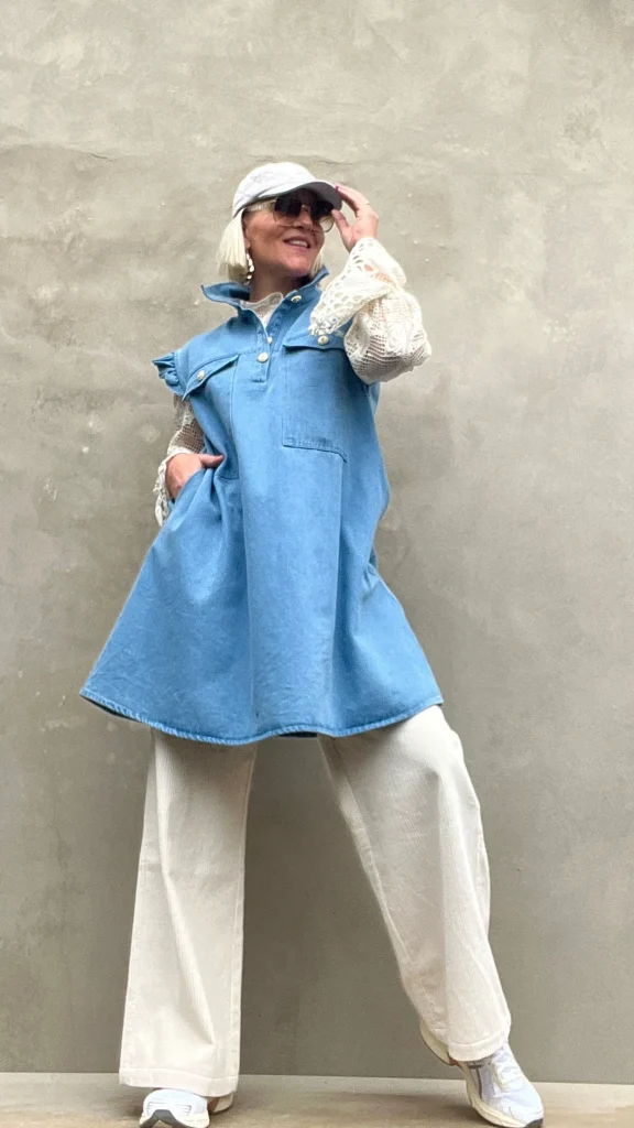 Hot 2407713 Idaho denim dress Kjoler | Kjoler