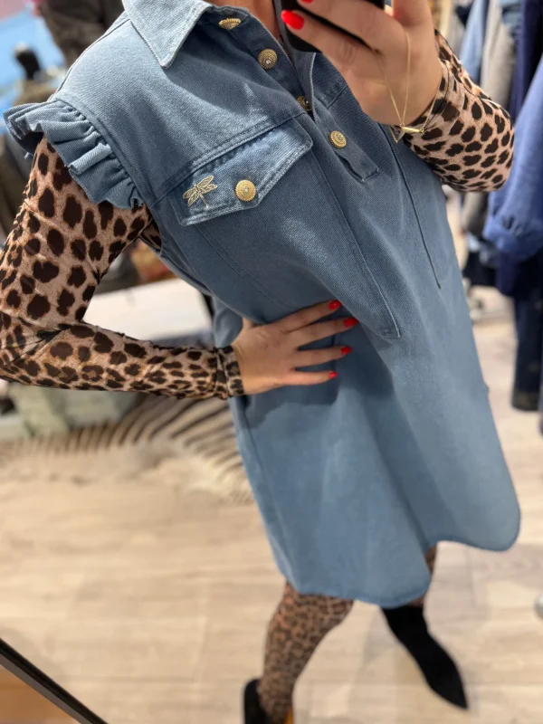 Hot 2407713 Idaho denim dress Kjoler | Kjoler