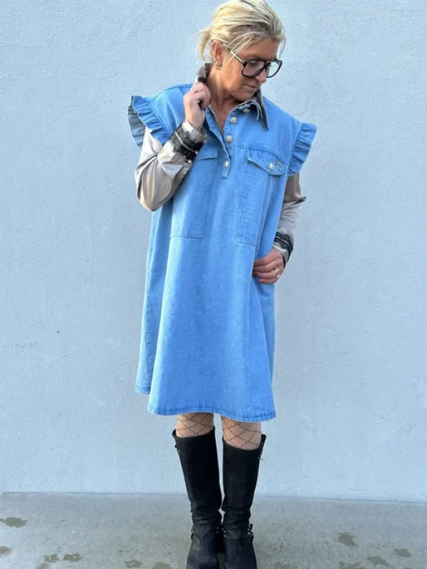 Hot 2407713 Idaho denim dress Kjoler | Kjoler