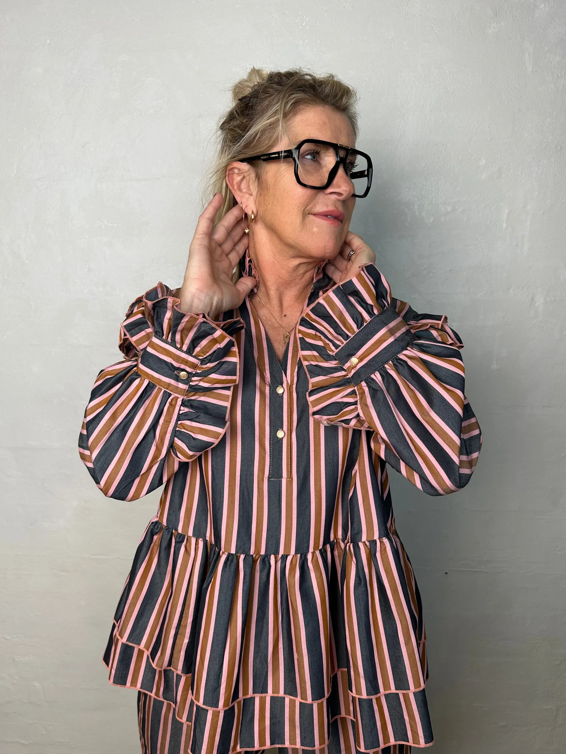 gaspar__jada_bluse_stripe_0.webp Discount 2501321 Jada bluse stripe Bluser