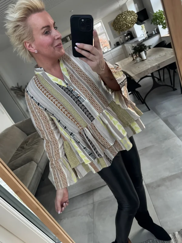Sale 2501312 Lido jacquard blouse Bluser | Skjorter