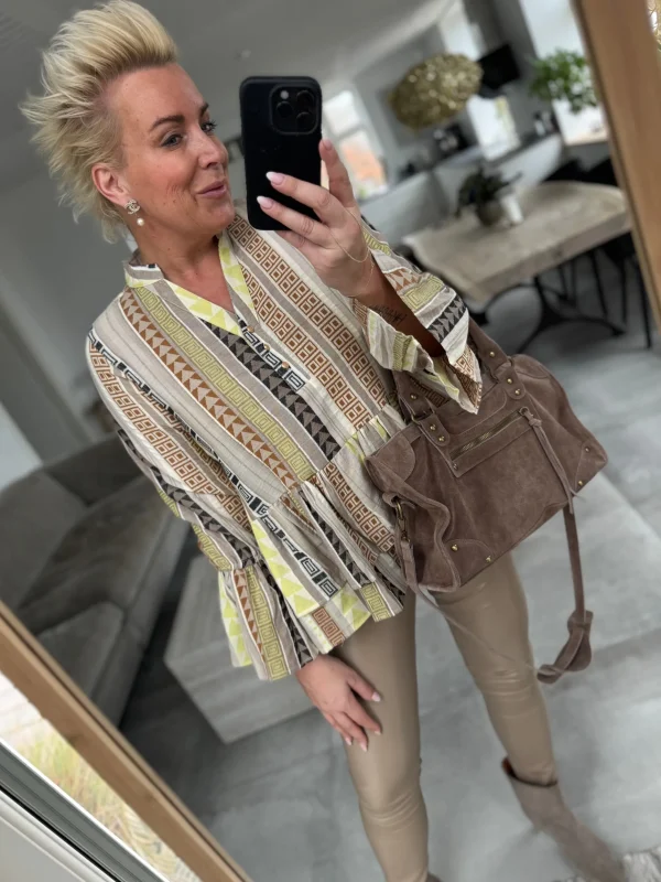 Sale 2501312 Lido jacquard blouse Bluser | Skjorter
