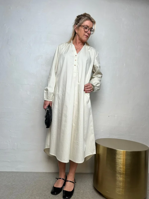 Sale 2501701 Love poplin dress dusty Kjoler | Kjoler