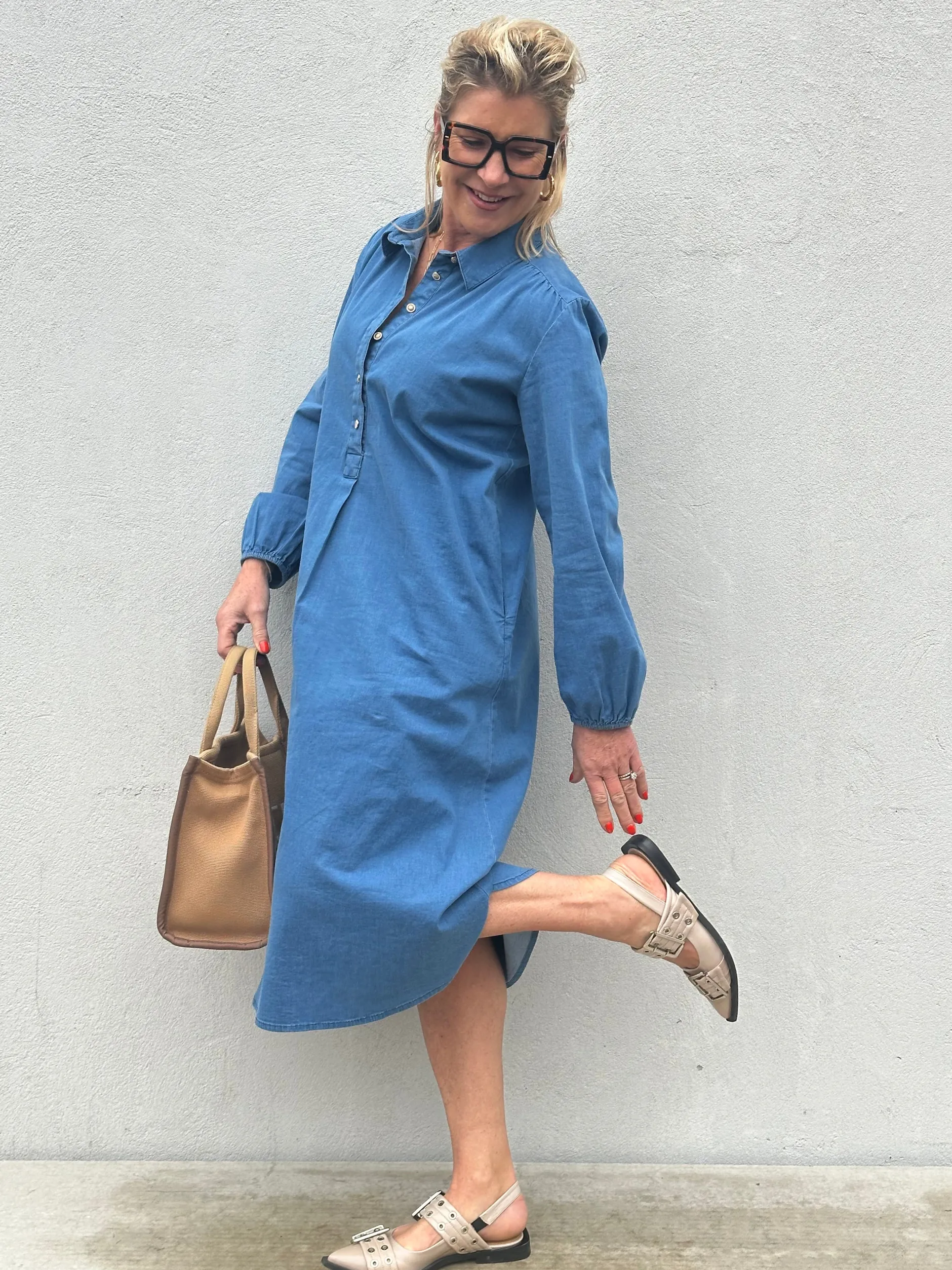 gaspar__lucca_denim_dress_2.webp Fashion 2501707 Lucca denim dress Kjoler | Kjoler