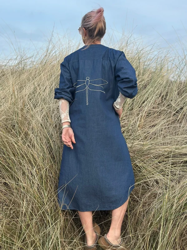 Best 2407702 Luna denim dress Kjoler | Kjoler