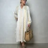 Fashion 2501706 Miami kaftan jacquard off Kjoler | Kjoler