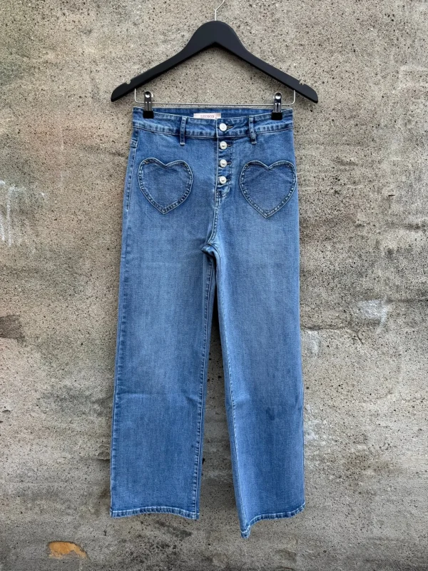 Hot 34651 Sanna bukser denim Bukser