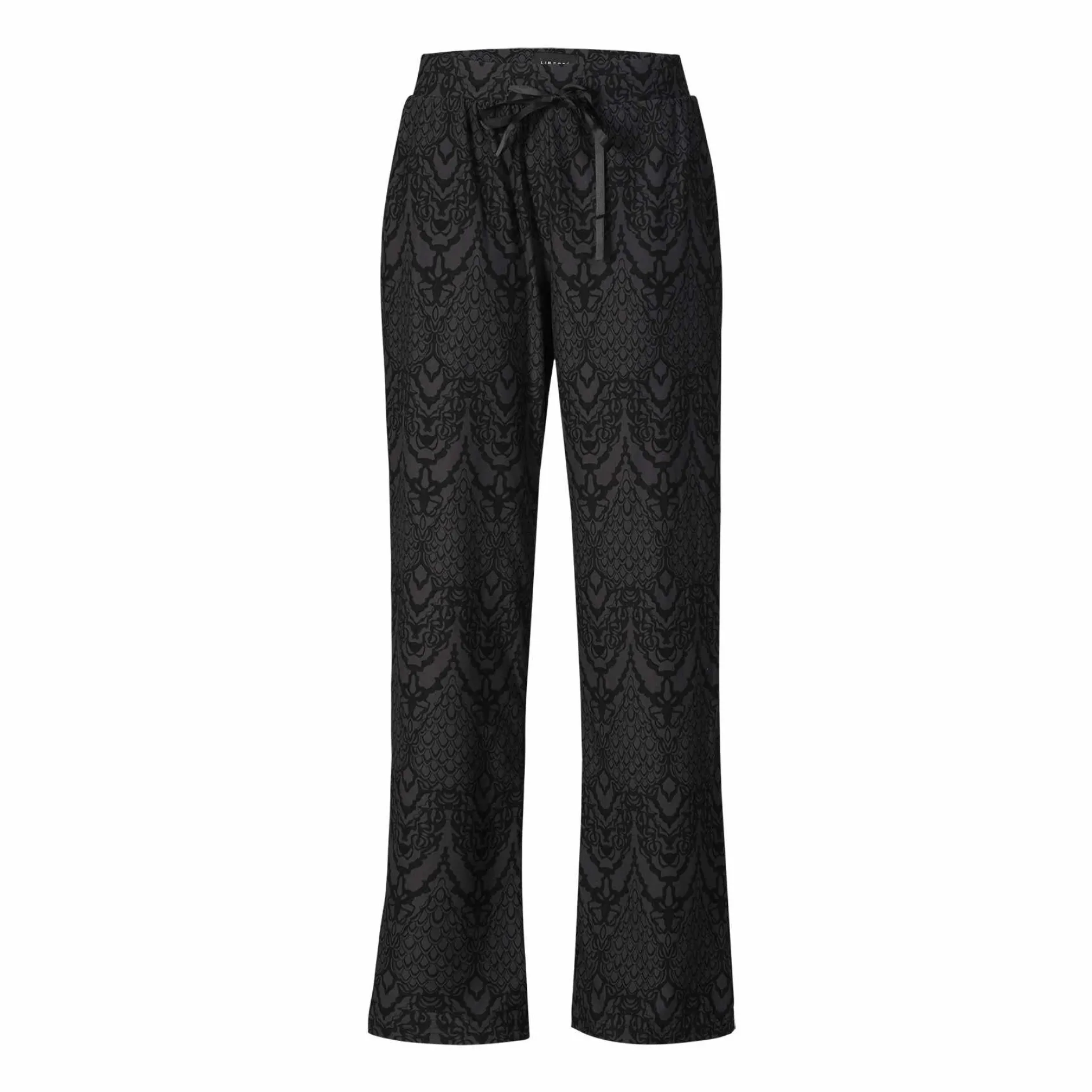liberte__alma_wide_bukser_0.webp Outlet Liberte 9564 Alma WIDE bukser dark grey Bukser