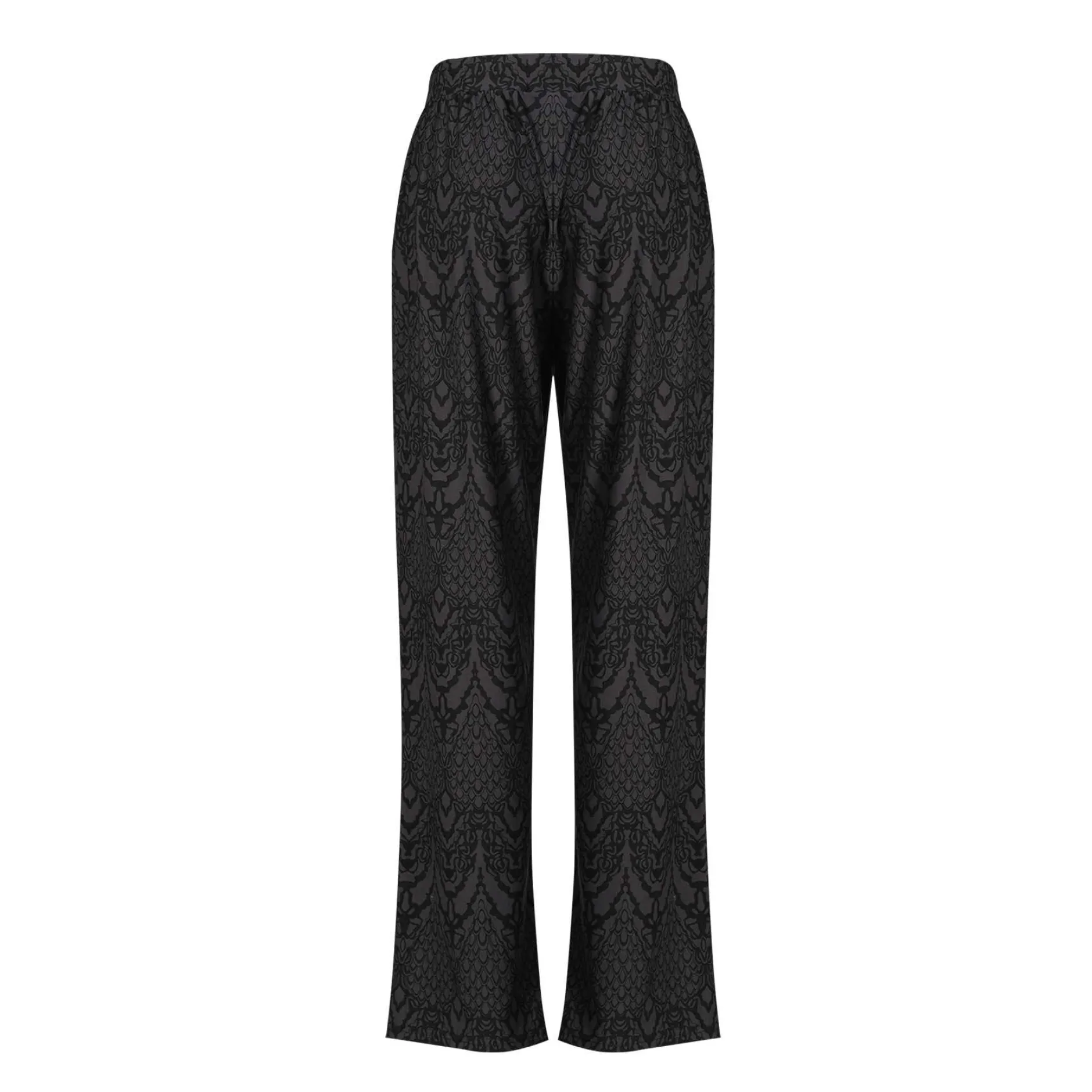 liberte__alma_wide_bukser_2.webp Outlet Liberte 9564 Alma WIDE bukser dark grey Bukser