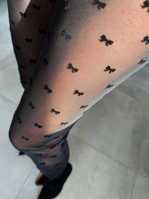 New Liberte 24084 mesh leggins flock bow Leggins | Strømper