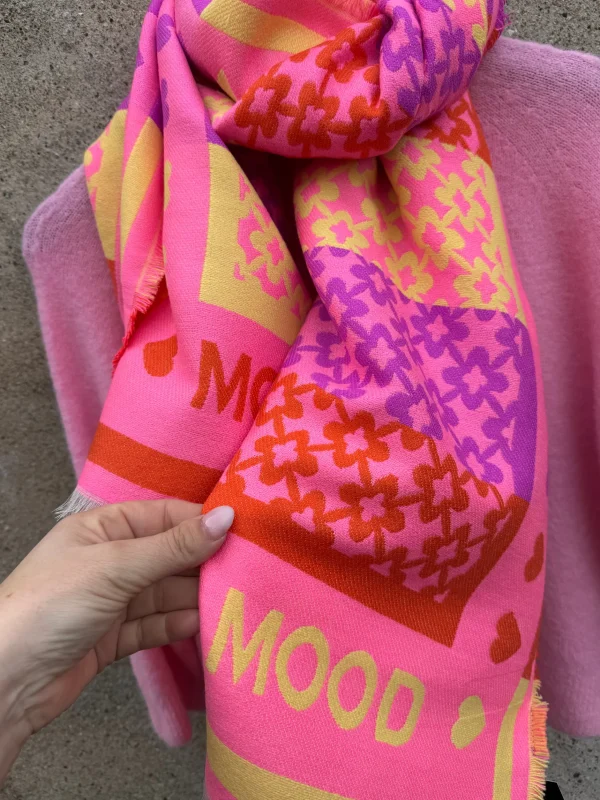 Online 4829 MOOD scarf NEON Tørklæder