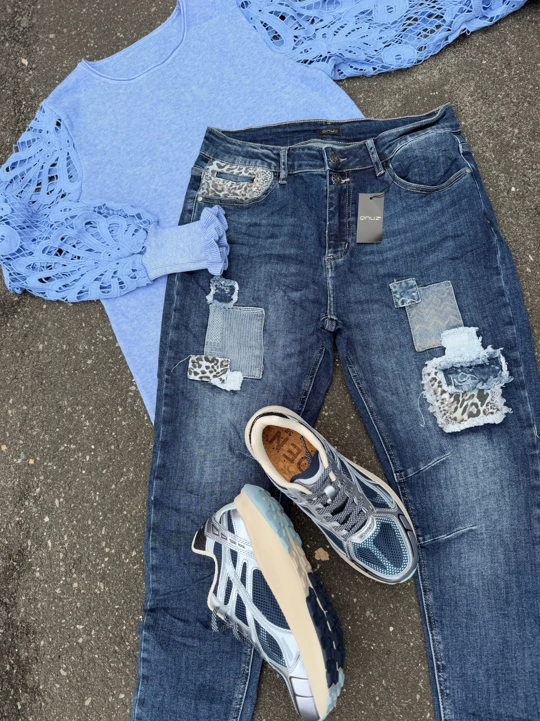 qnuz__ragna_jeans_patches_4.webp Clearance 8885 Ragna jeans patches denim Bukser | Jeans