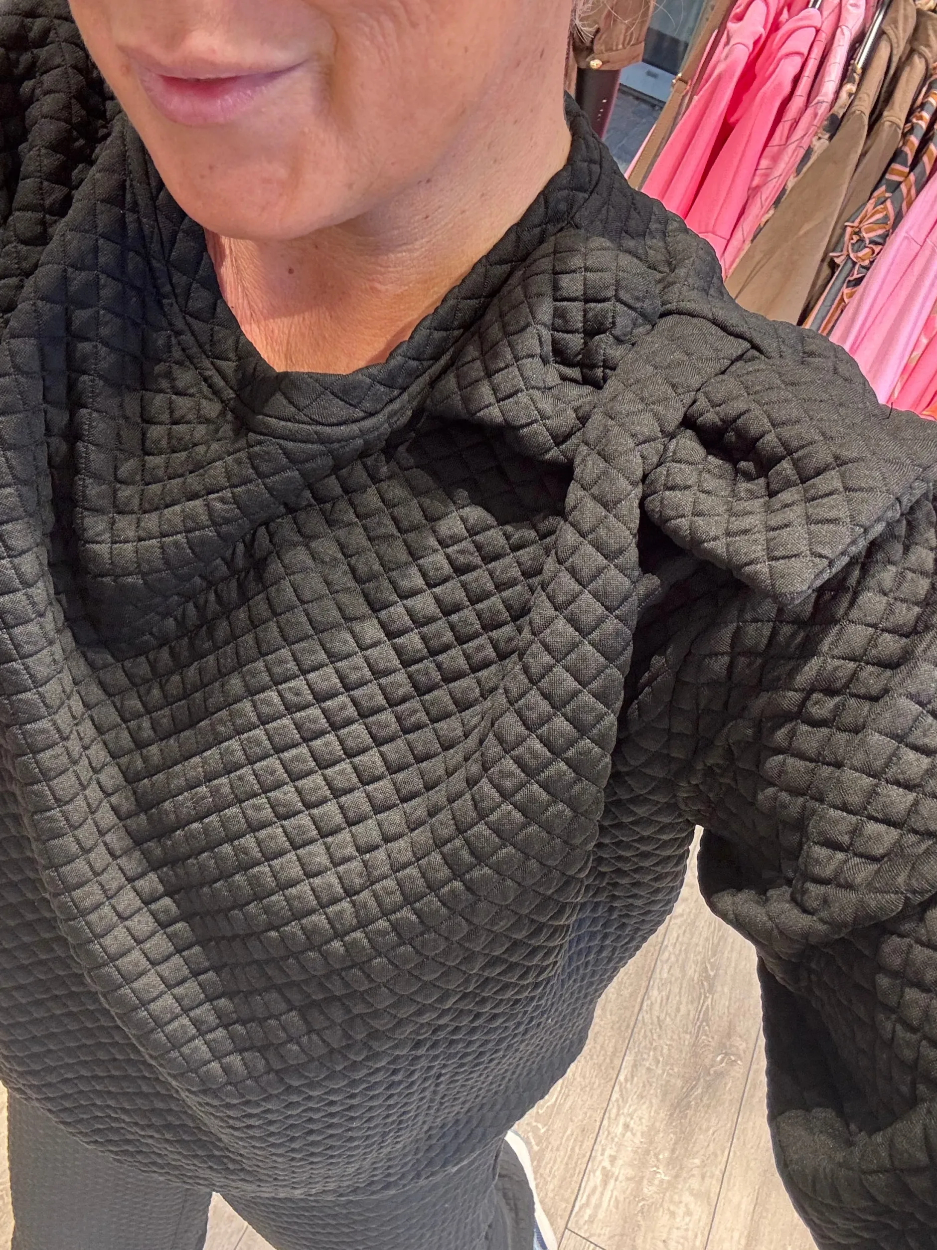 qnuz__shirly_quilted_swea_0.webp Hot 9906 Shirly quilted sweat bow Sweatshirts