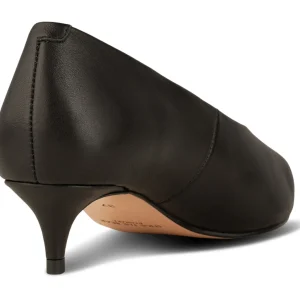 New STB2377 Mie leather heel Fodtøj