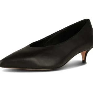 New STB2377 Mie leather heel Fodtøj